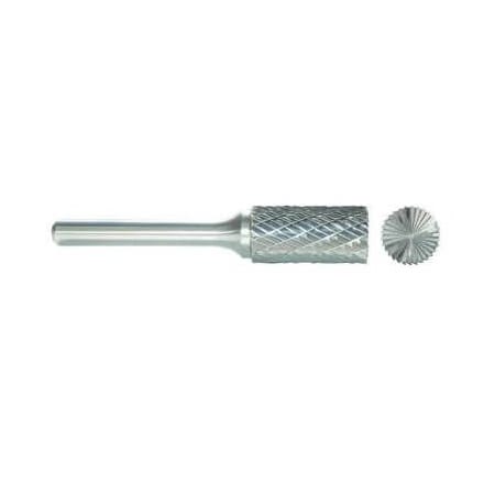 Carbide Burr, Premium, Series 5970, 14 Head Dia, 12 Length Of Cut, 2 Overall Length, Cylindric